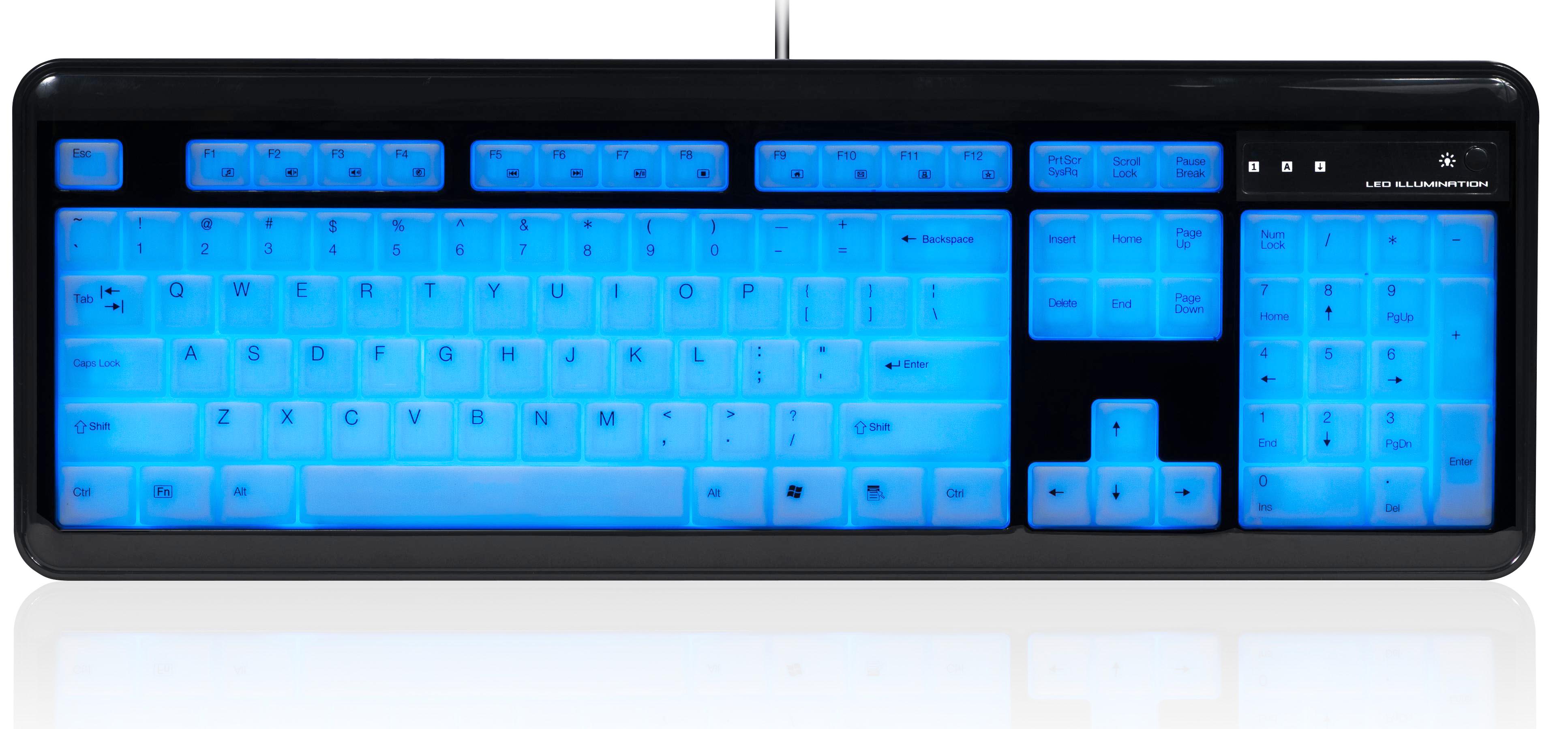 Cool designed pc wired Backlight keyboard